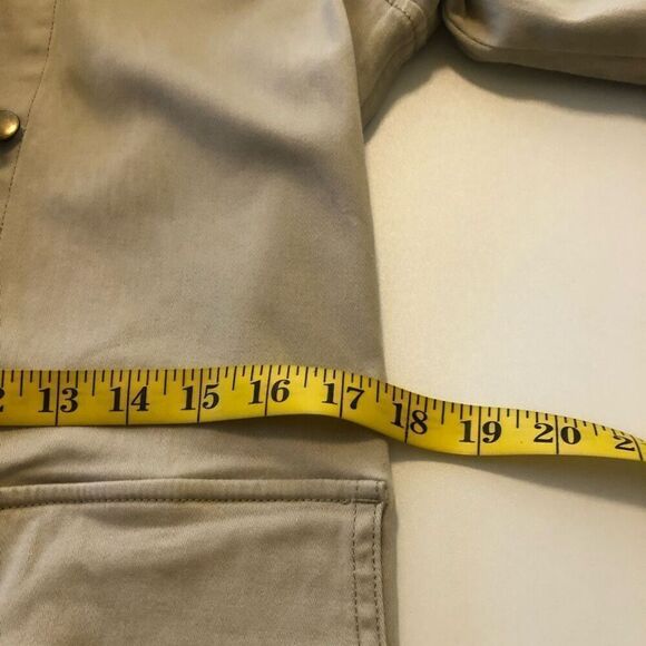 CAbi Beigecore, Preppy, Normcore Nanook Hooded Khaki Jacket Size S - Picture 14 of 16